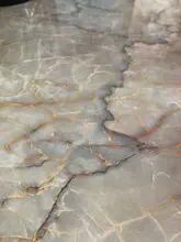 Self-Adhesive Wallpaper Cupboard Vinyl-Film Marble Oil-Proof Home-Decoration Kitchen