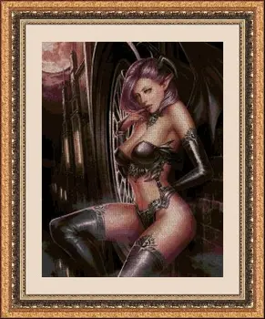 

CROSS STITCH KIT PANDATHREAD MODERN AND SURREAL 33033