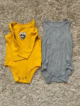 Recién nacido lindo chico ropa para bebé (niño o niña) de Color sólido mono puro mameluco traje de cuerpo mono sin mangas bebé chico s trajes nuevos