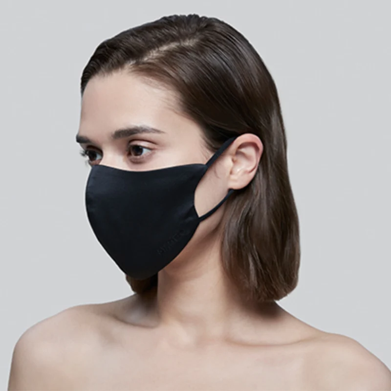 DISANGNI Seide Gesicht Maske für Erwachsene mit Mulberry Seide Atmungs Gesicht Maske für Frauen Glatte, Weiche und Hautpflege, waschbar, Reusab