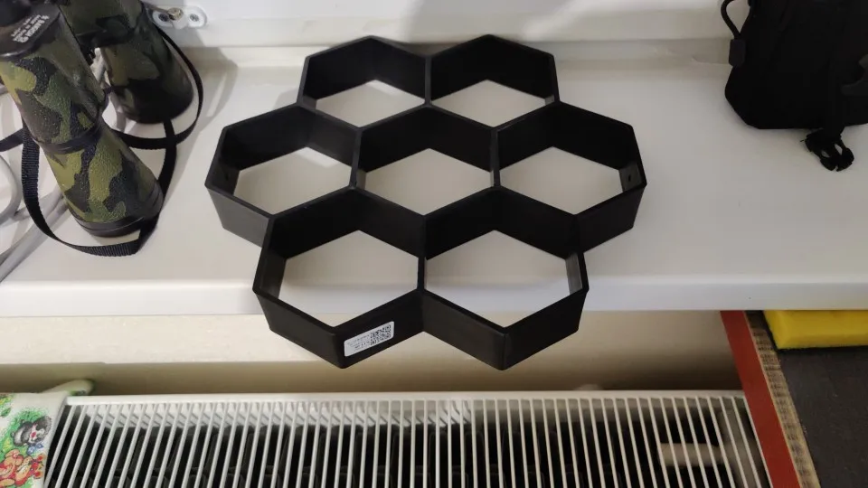 Garden Pavement Mold DIY Path Making Manually Paving Cement Brick Tool Stepping Stone Block Pavement Buildings Path Maker Mold photo review