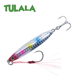 RED HEAD RAINBOW Tulala металлическая литая 26 г джиговая блесна, шкура, литье свинца, рыбы, SeaBass, рыбалка на щуку Приманка снасти, вобберы, жесткие приманки - Цвет: RED HEAD RAINBOW