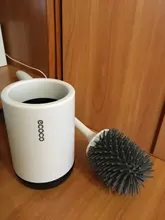 Cepillo de silicona con soporte para inodoro, taza de baño de plástico, montado en la pared o de pie, cepillo de limpieza de inodoro