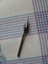 Brocas de carburo para manicura eléctrica, accesorios de herramientas de pedicura, 1 Uds.