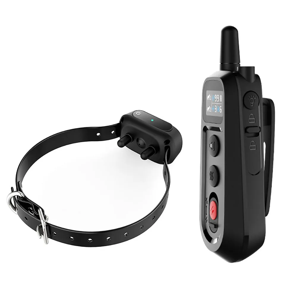 Vibration Electric Shock Waterproof Collar Dogs Cats Everything