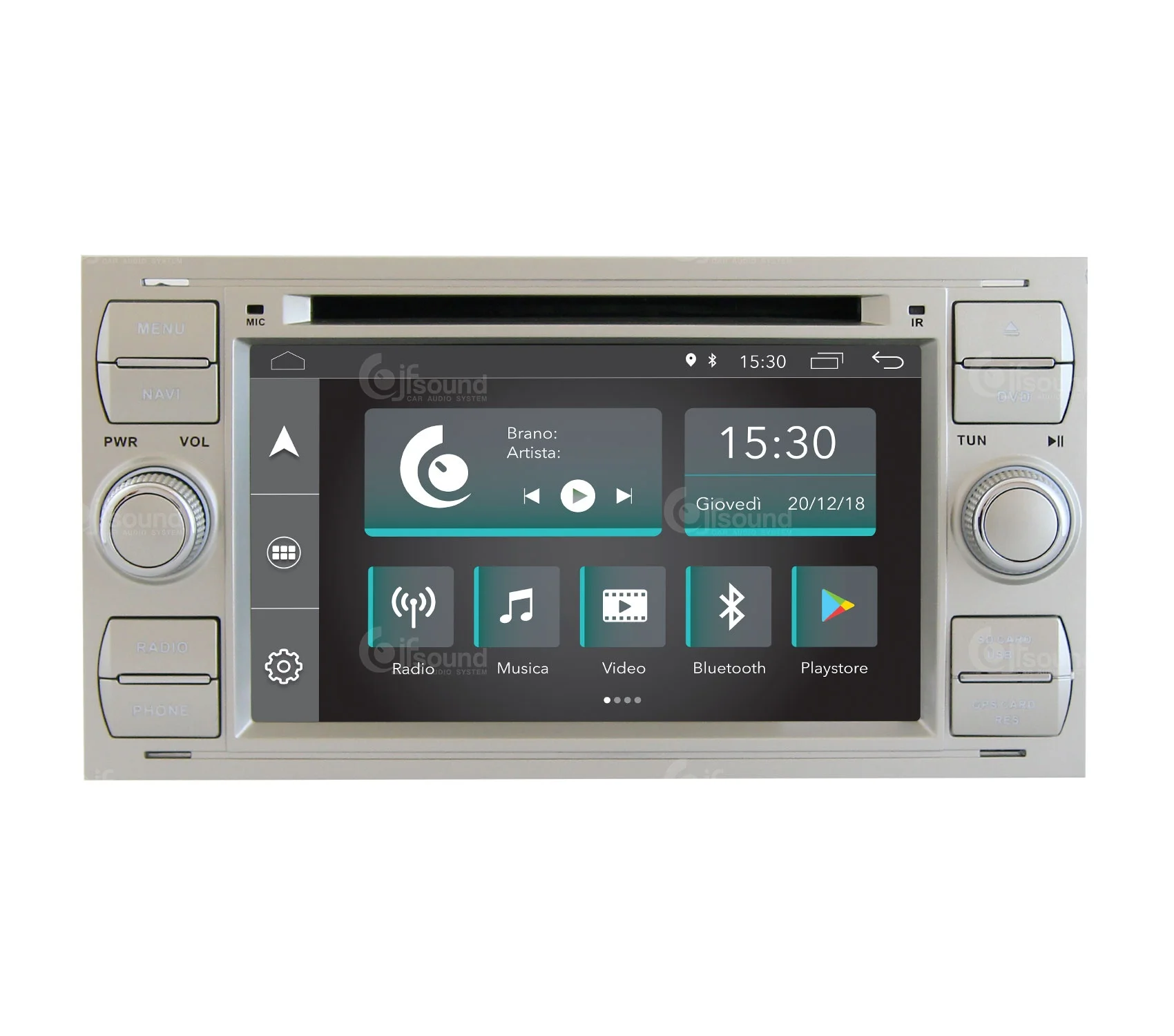Custom fit car radio Ford Android Gps Bluetooth Wifi DAB Usb Full Hd touchscreen display 7” | Автомобили и мотоциклы