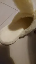 Zapatillas de conejo para interior para niña, pantuflas antideslizantes impermeables de algodón, parte inferior de goma