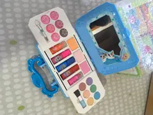 Conjunto de cosméticos de Disney para niñas, Set de belleza de juguete de frozen, elsa, anna, Blancanieves, Princesa, juguetes de moda, casa de juego, regalo para niños