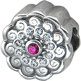 

Esthete pendant with cubic zirconia and corundum in black silver