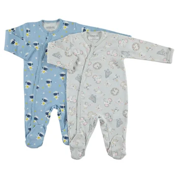 

ebebek HelloBaby Newborn Footed Romper 2 pcs