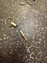 Llavero extraíble de liberación rápida, llavero desmontable, accesorio de bloqueo, llavero, herramienta para exteriores