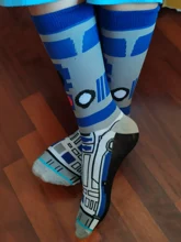 Baby Figure Socks Skywalker Gift Master-Yoda Cosplay Men Star-Wars Women Funning-Sock