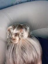 HUAYA-peluca sintético de cabello rizado, postizo de pelo Natural resistente al calor