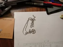 Collar con diseño sobrenatural trampa del diablo pentagrama estrella de cinco puntas Color plata antigua amuleto colgante Vintage Retro película joyería al por mayor