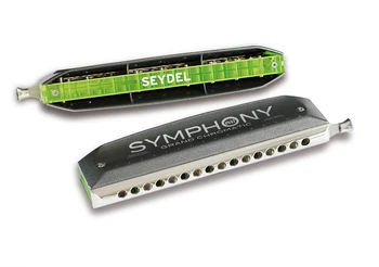 

54640c Symphony Acryl C harmonica, chromatic, in a heated case