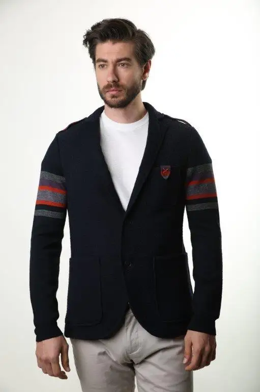 

Sweater V Collar Men 'S Cotton Sweater Jacket 2783