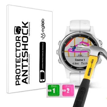 

Screen protector Anti-Shock Anti-scratch Anti-Shatter compatible with Garmin Fenix 5S Plus