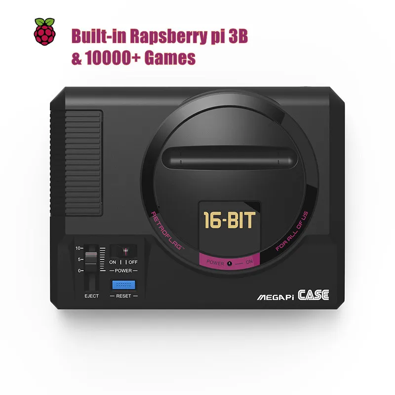 Retroflag Megapi Video Game Consoles With Raspberry Pi 3B Play and Plug TV Player Recalbox System Multilingual | Электроника