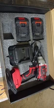 WOSAI-destornillador eléctrico de 20V, batería de 300NM, destornillador inalámbrico sin escobillas, taladro de impacto, controlador de impacto recargable