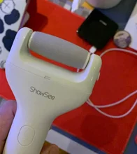 Showsee-Lima eléctrica para pies, removedor de callos al vacío, herramientas profesionales de pedicura, lijadora eléctrica para pies, B1-W para el cuidado de la piel