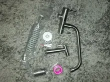 Spray-Gun Kitchen-Faucet Wall-Mounted Single-Cold-Water-Tap 304-Stainless-Steel Bidet