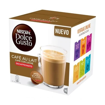 

Coffee Capsules Nescafé Dolce Gusto 97934 Café Au Lait (16 uds) Decaffeinated