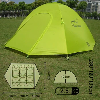 

Tent professional 3-person X-ART 6003