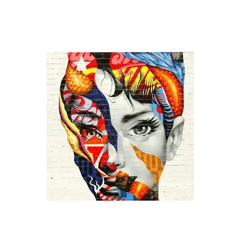 

Bahat Forex Table Dekota Wall Table Colorful Girl 40 * 40cm