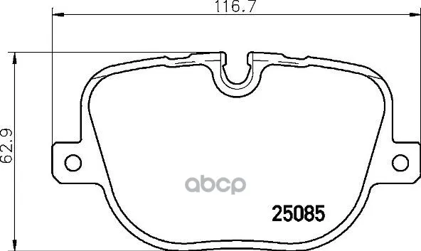 Колодки Тормозные Land Rover Range Rover Iii/Sport 5.0 09- Задние Brembo P44025 Brembo арт. P44025