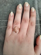 QIMING étnicos artista exagerado las mujeres anillo de rostro humano abstracto anillos de oro nudillo Midi anillo de dedo joyería de fiesta, regalo