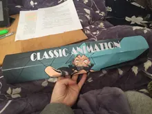 Póster de Anime rascador para decoración del hogar, gran regalo para fanáticos del Anime, lista de cubo prémium e íconos artísticos, Top 100