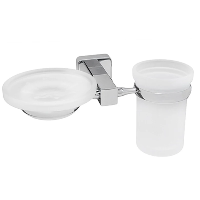 Держатель мыльницы и стакана WasserKRAFT Lippe K-6526