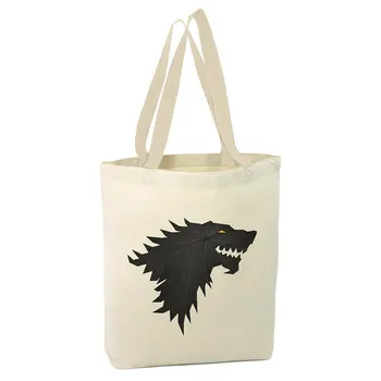 

Angemiel Bag Game of Thornes Wolf Shopping Beach Tote Bag