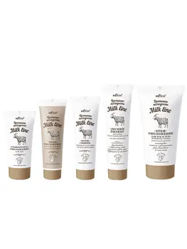 

Cosmetic set milk line from Belita Belarusian cosmetics