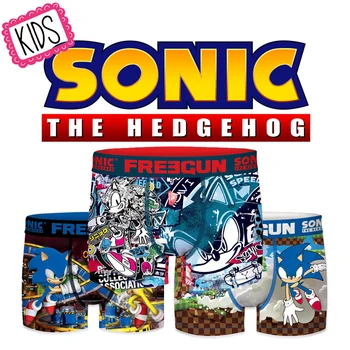 

FREEGUN SONIC THE HEDGEHOG Boxers type boxer child size
