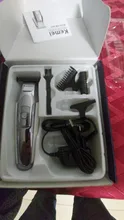 Hair-Clipper Beard Electric-Haircut-Machine Professional Kemei Barber Cutter 0mm Baldheaded