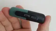 Mini banco de energía de 3300mAh, batería externa de emergencia portátil, Banco de energía para iPhone 12 11 Huawei Xiaomi 10