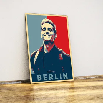 

Berlin - La casa de papel - Metal Poster