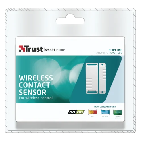 Интеллектуальный датчик контактный TRUST 71018 AMST-606 беспроводной