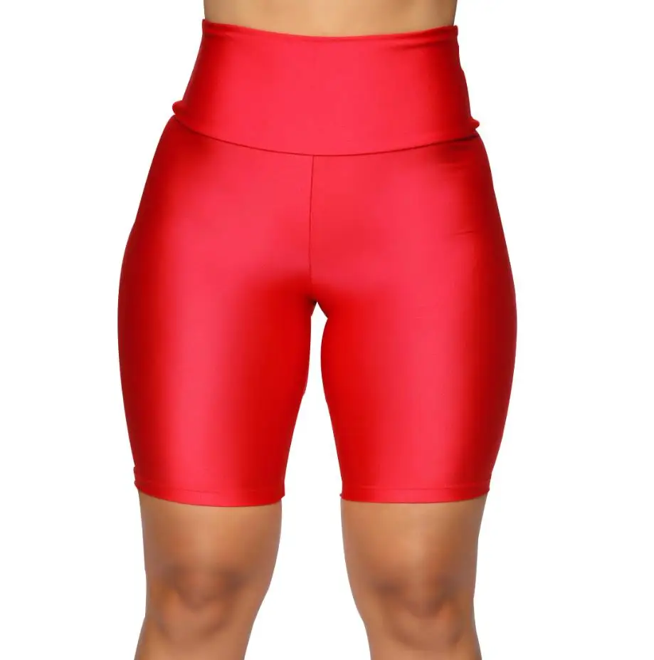New Sexy Women Solid Mini Slim Seamless Stretch Tight Short Pencil Skirt Candy Skirt PU Pants