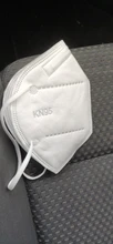 Mascarilla reutilizable KN95 de seguridad, máscara respiradora antipolvo, a prueba de polvo, FPP2, KN95, 2-100 piezas