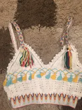 Cover Ups Swimsuit Kimono Bikini Weave Crop-Top Tassel Crochet Beach-Wear Summer Sexy