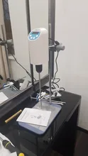 Agitador de laboratorio de tienda oficial JOANLAB, mezclador eléctrico, pantalla digital, Agitador de arriba, equipo de laboratorio, 110 V a 220 V
