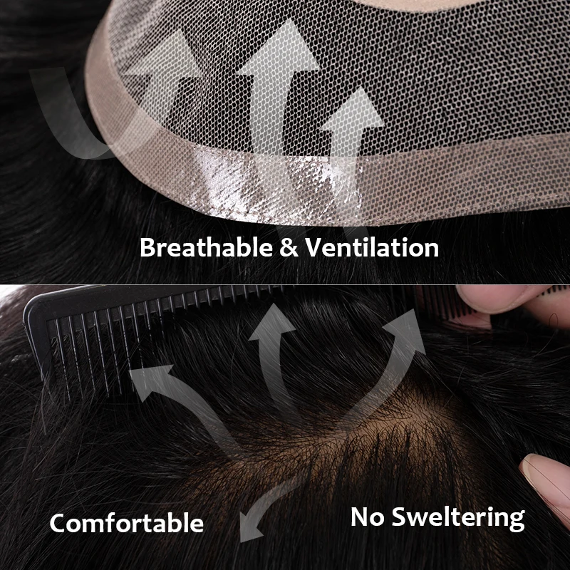 Рисунок 6 - Парик мужской из натуральных человеческих волос