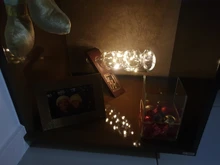 Light-Bar Wine-Bottle-Light Led-String Battery-Powered Cork Birthday-Party DIY 1m/2m