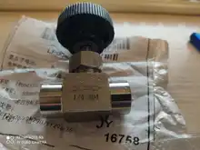 Tubo de válvula de aguja de acero inoxidable, rosca interna para agua, Gas y aceite, OD, 1/8 , 1/4, 1/2 , S304