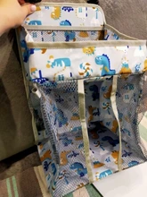 Organizador de almacenamiento de cama para bebé recién nacido, bolsa de almacenamiento colgante, organizador de Caddy para ropa de cama esencial para bebé, bolsa de almacenamiento de pañales