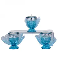 Хна восковой Кубок 12 шт синий