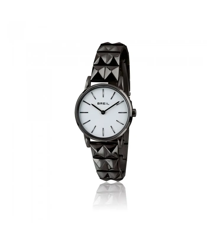 Breil Rockers Lady 32 мм стальные IP черные кварцевые часы женские TW1845