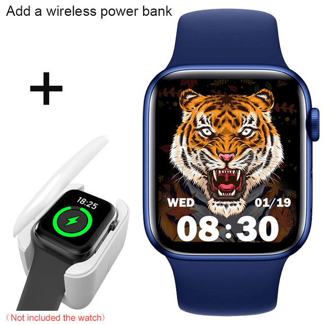 Smart Watch Men Women Smartwatch Wireless Charging Dial Calls DIY Face Heart Rate Body Temperature Monitor Fitness Bracelet